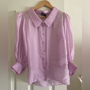 D&G Women's Lavender Blouse